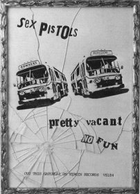 Unused artwork for 'Pretty Vacant', July 1977